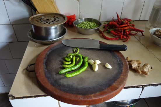 Mise en place in Hunan