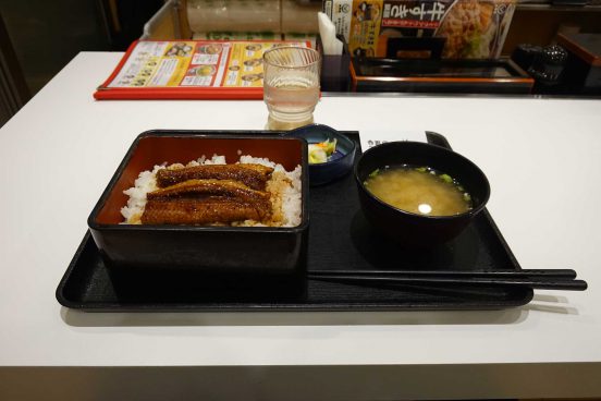 Seeking Spice in Japan 16: Yoshinoya at the Airport for Unagi