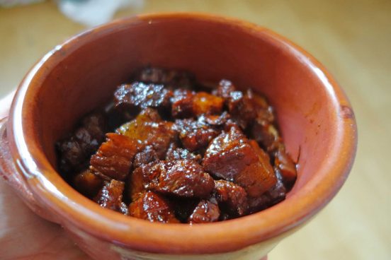 Hong Shao Rou (Red Braised Pork), Mao Style